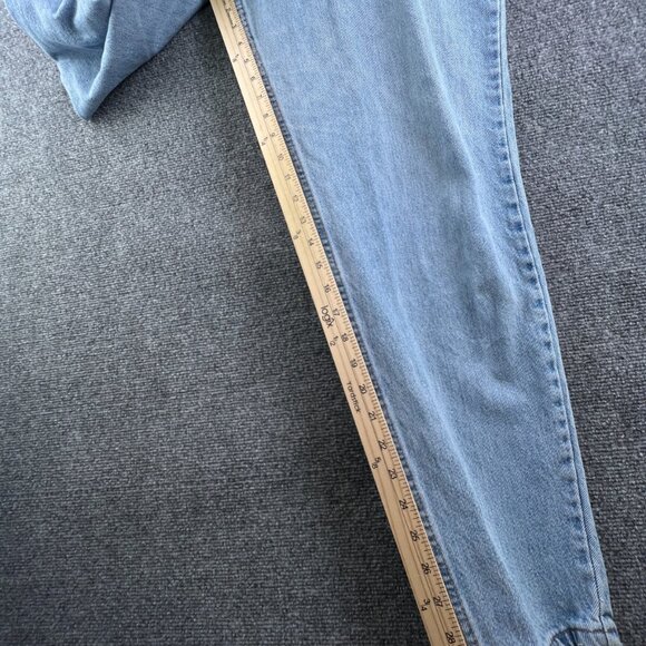 VTG Levi's 550 Relaxed Fit Tapered Jeans USA Womens Size 18 W (35x30) Denim - Picture 13 of 16